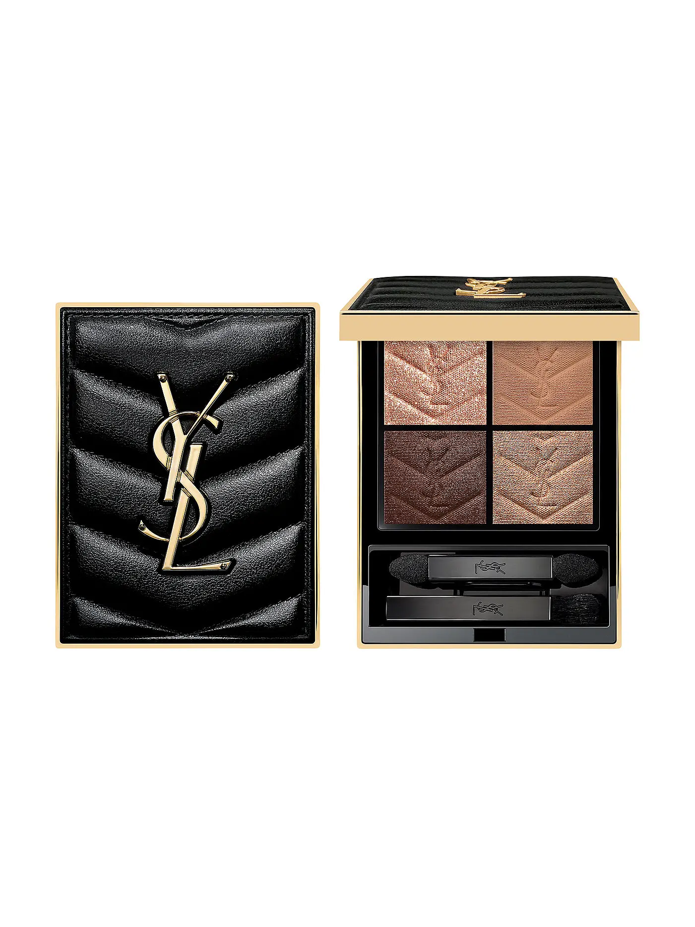 YVES SAINT LAURENT | Lidschatten - COUTURE MINI CLUTCH Lidschattenpalette (N°4) | braun